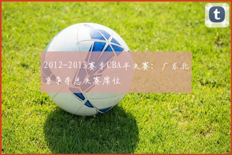 2012-2013赛季CBA半决赛：广东北京争夺总决赛席位