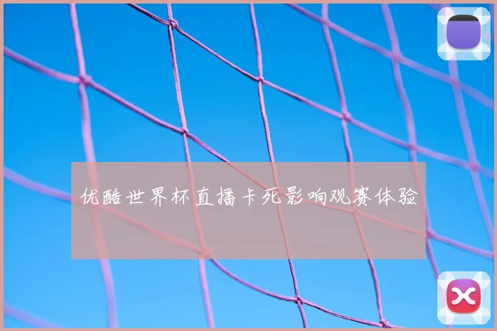 优酷世界杯直播卡死影响观赛体验